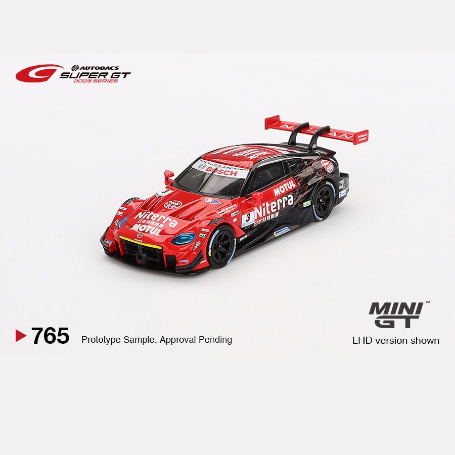 MiniGT #765 Nissan Z GT500 #3 "Niterra MOTUL Z" NDDP RACING 2023 SUPER GT SERIES (Blister)