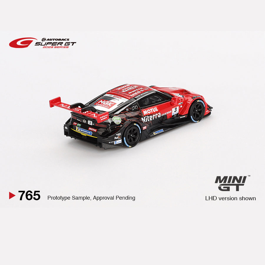 MiniGT #765 Nissan Z GT500 #3 "Niterra MOTUL Z" NDDP RACING 2023 SUPER GT SERIES (Blister)
