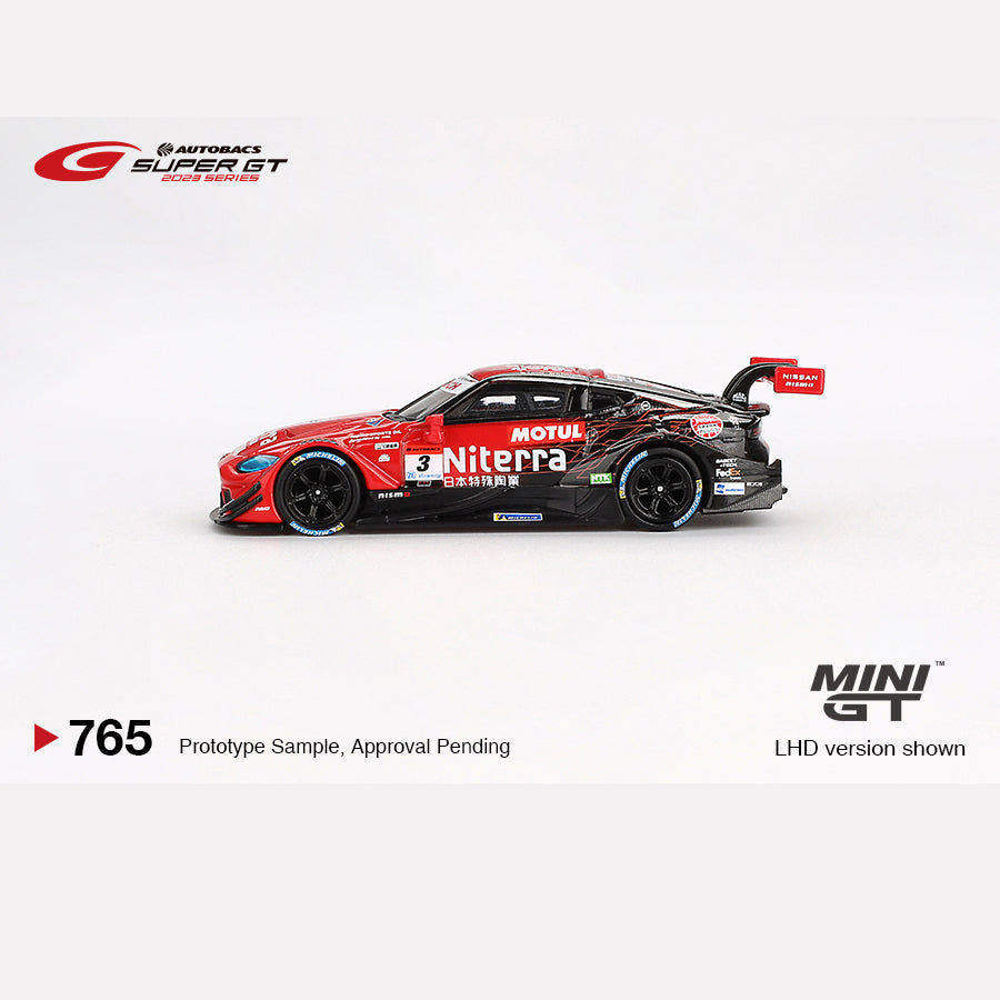 MiniGT #765 Nissan Z GT500 #3 "Niterra MOTUL Z" NDDP RACING 2023 SUPER GT SERIES (Blister)
