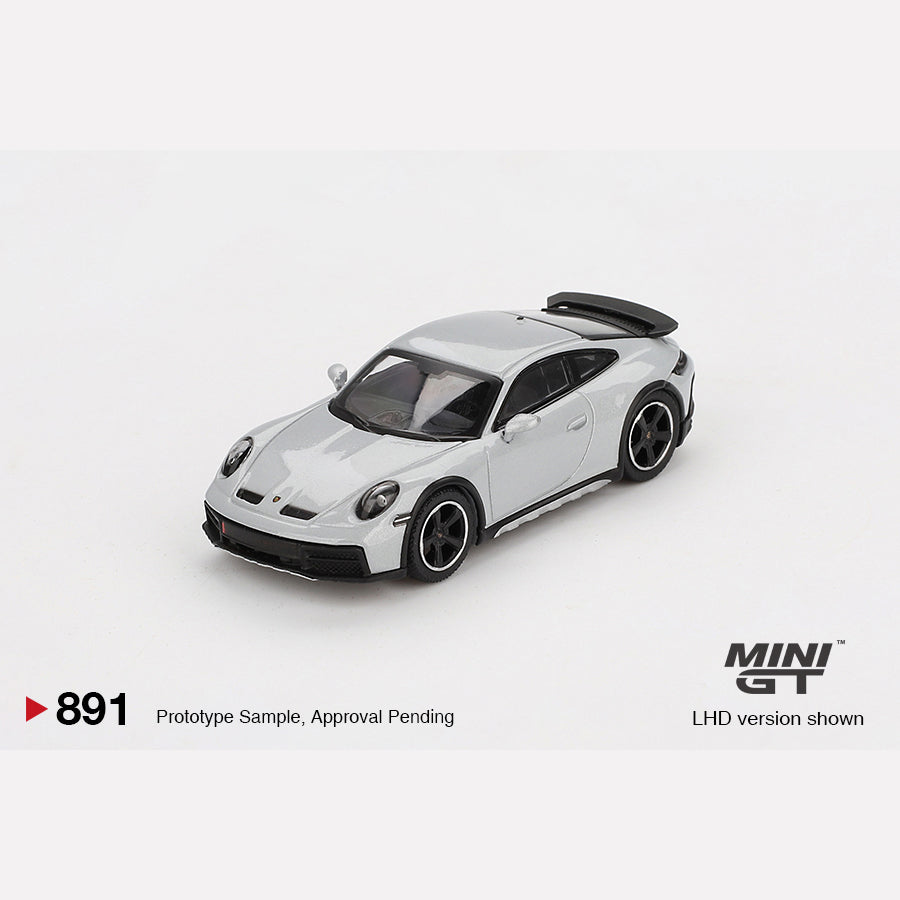 MiniGT #891 Porsche 911 Dakar Ice Gray Metallic