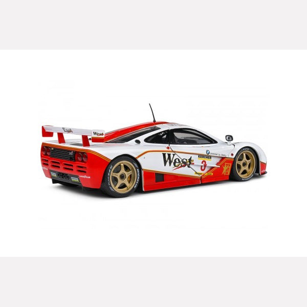 Solido 1:18 MCLAREN F1 GTR SHORT TAIL (WEST) BPR GT 1995