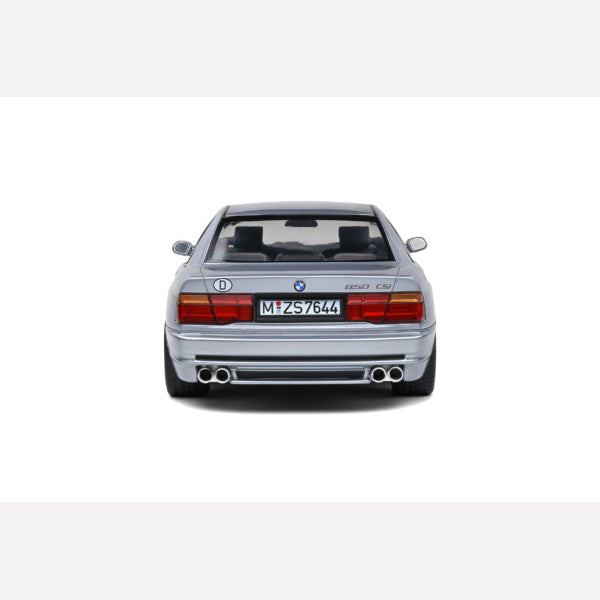 Solido 1:18 BMW 850 (E31) CSI – Arktissilber Met – 1992