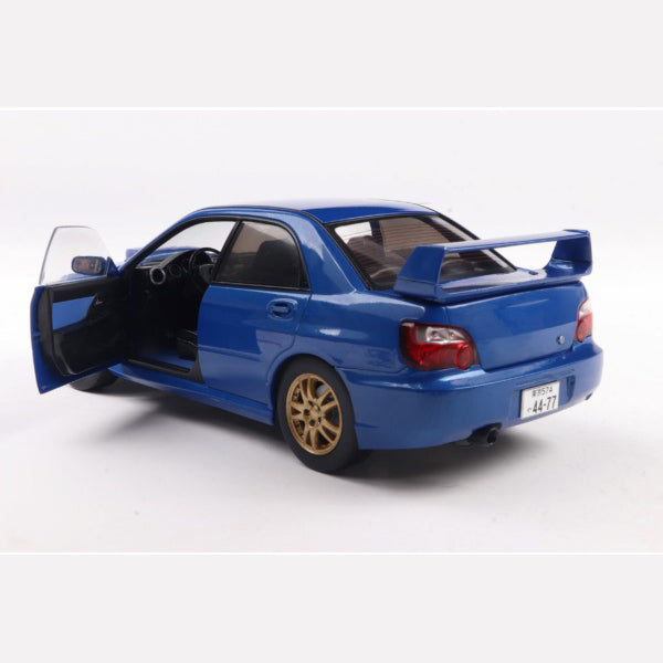 Solido 1:18 Subaru IMPREZA WRX STI – Sonic Blue – 2003