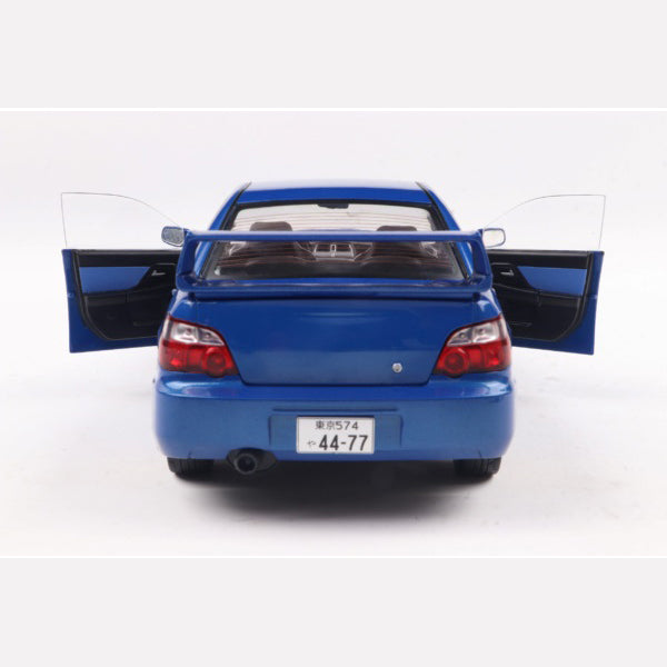 Solido 1:18 Subaru IMPREZA WRX STI – Sonic Blue – 2003
