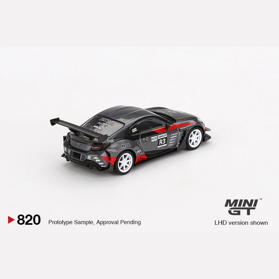 MiniGT #820 Toyota GR86 Larry Chen's HKS Turbocharged GR86