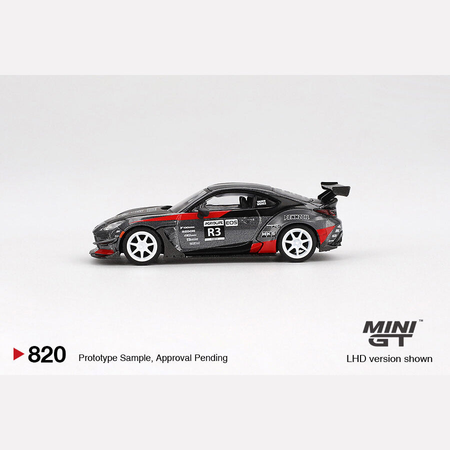 MiniGT #820 Toyota GR86 Larry Chen's HKS Turbocharged GR86