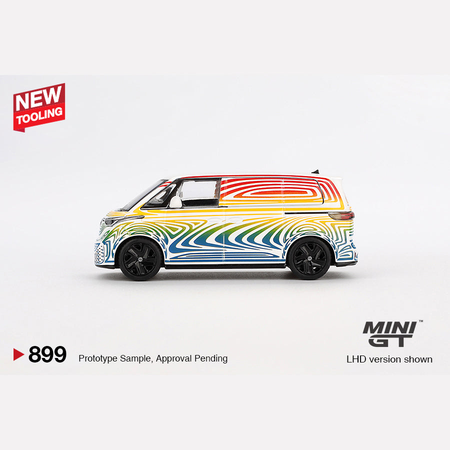 MiniGT #899 Volkswagen ID. Buzz Prototype "Rainbow"
