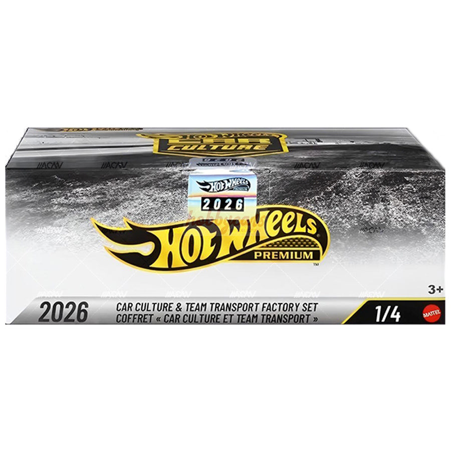 PREORDER] Hot Wheels 2026 Car Culture & Team Transport Factory Set