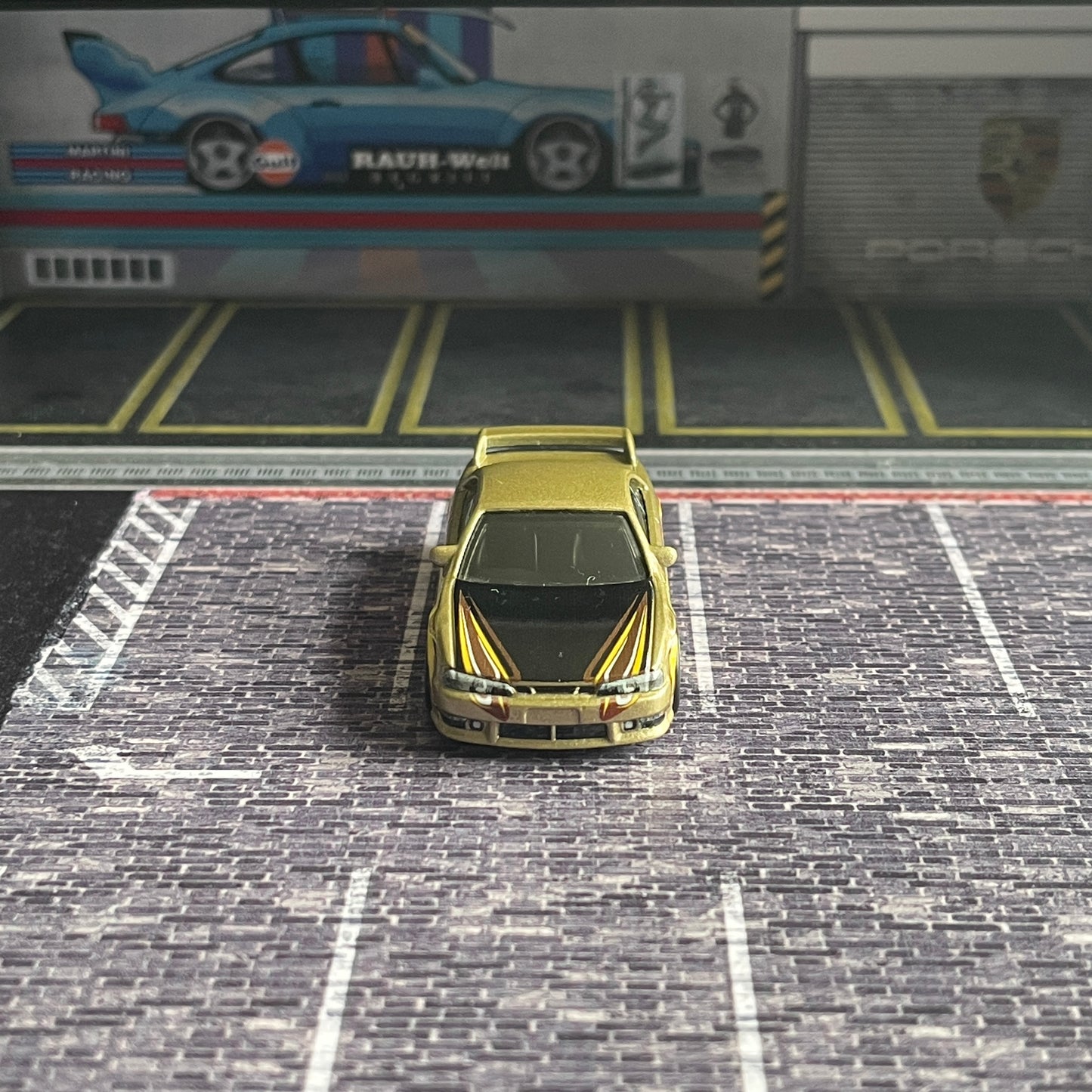 Hot Wheels Loose Fast & Furious Fast Tuners Nissan 240SX (S14) (Gold)