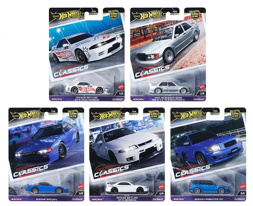 [PREORDER] Hot Wheels [2024 Modern Classics] Set of 5 Cars