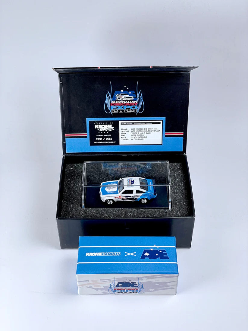Krome Bandits x Australian Diecast Expo 2024 Exclusive Holden Torana A9X (Hot Wheels) #141