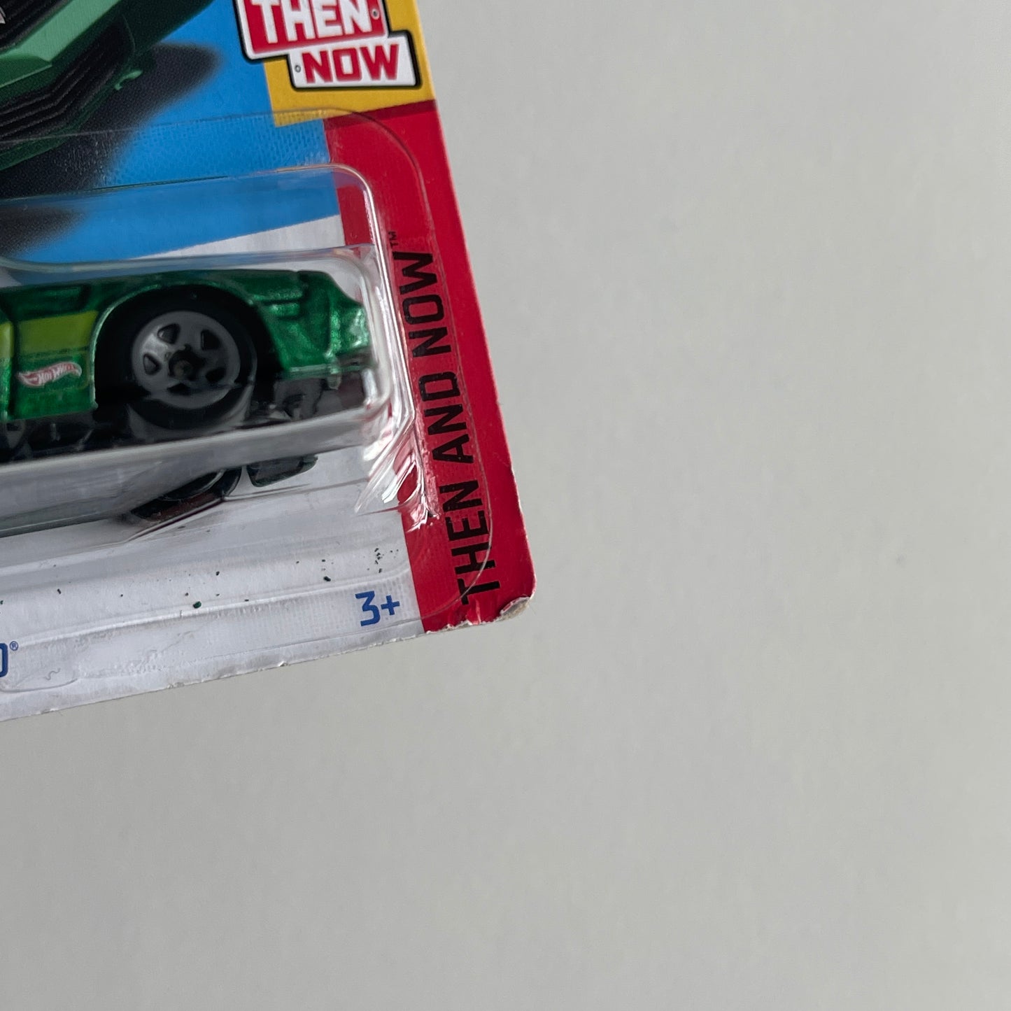 Hot Wheels '81 Camaro (Green) Short Card (Damaged) Then and Now 248/250