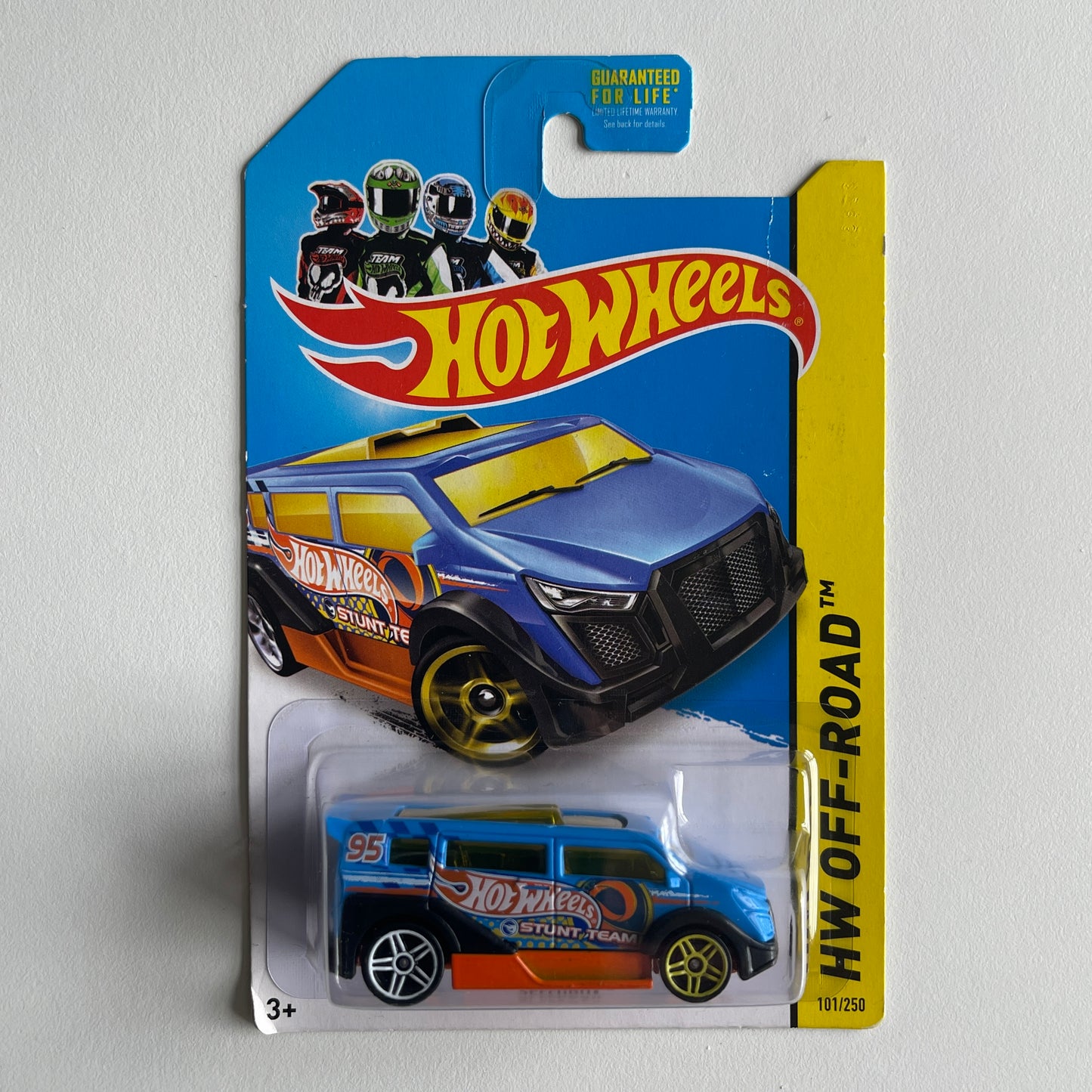 Hot Wheels Speedbox (Blue) Long Card (Damaged) HW Off-Road 101/250 Treasure Hunt