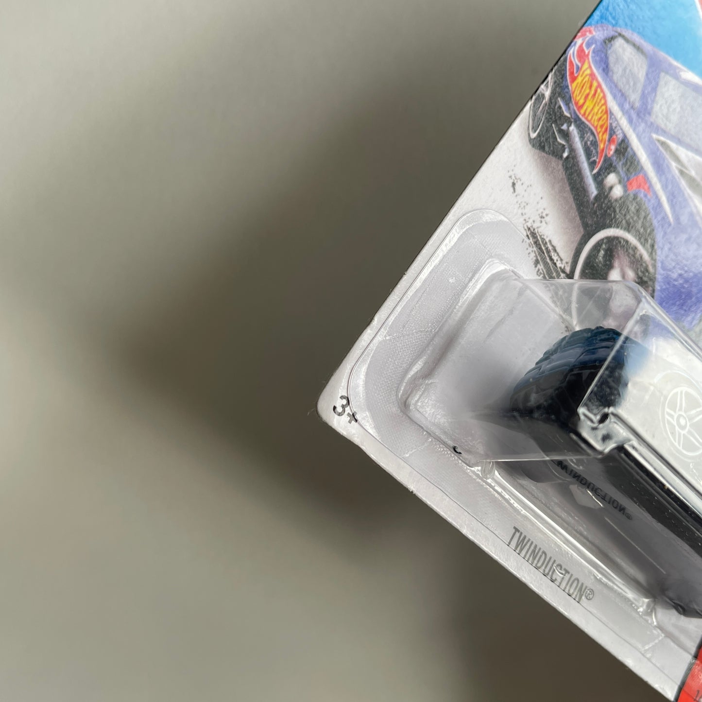Hot Wheels Twinduction (Blue) Long Card (Damaged) HW Race 148/250 Treasure Hunt