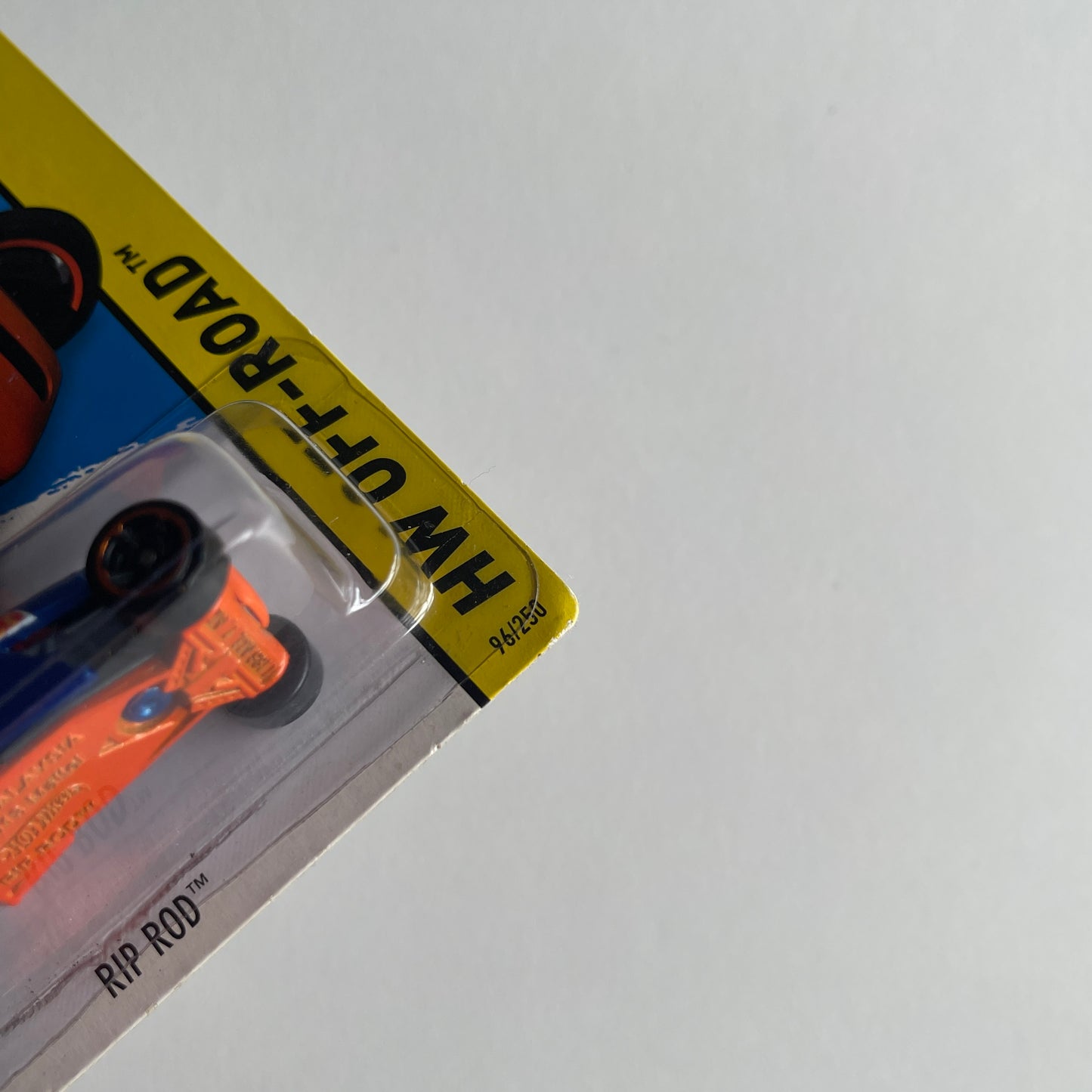 Hot Wheels Rip Rod (Blue) Long Card (Damaged) HW Off-Road 96/250