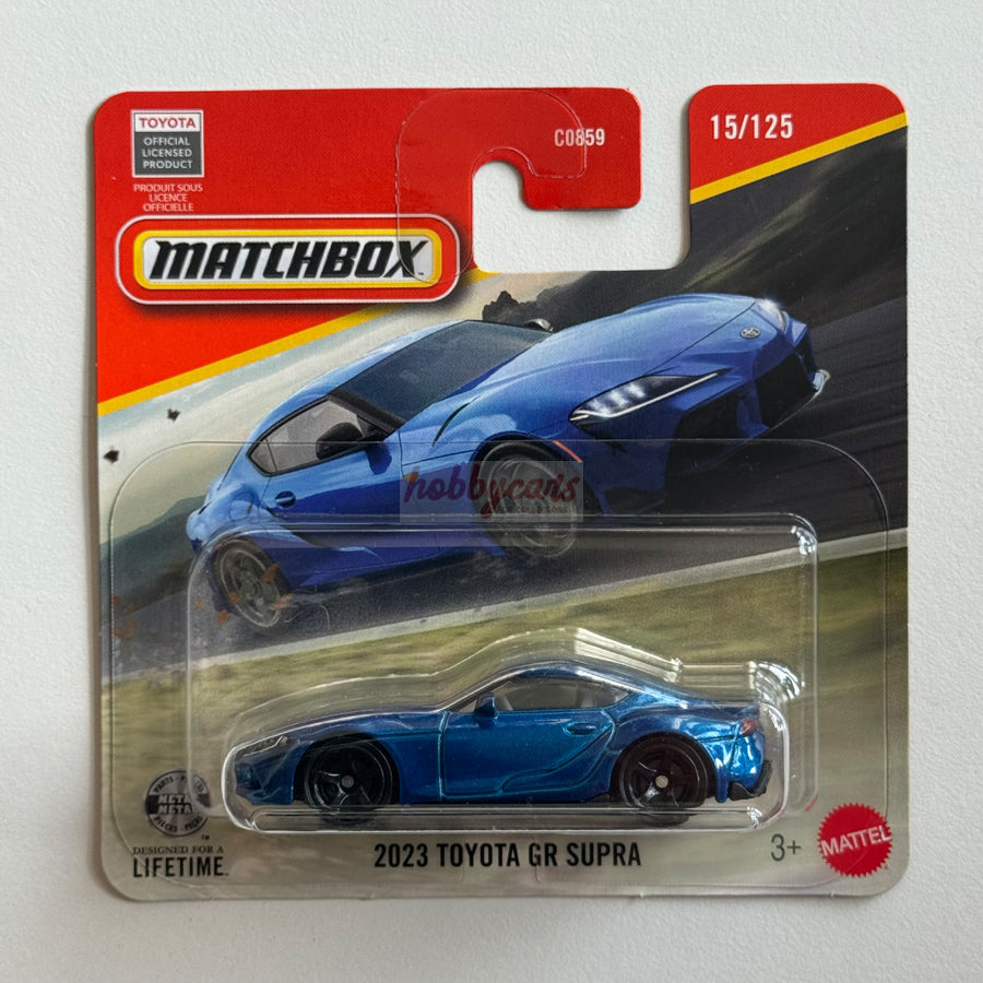 Matchbox 2023 Toyota GR Supra (Navy Blue)