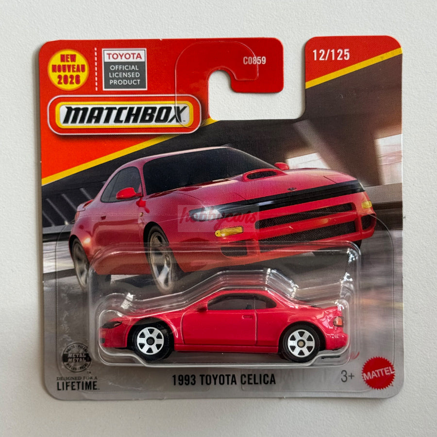 Matchbox 1993 Toyota Celica (Red) (Damaged) – Hobby Cars