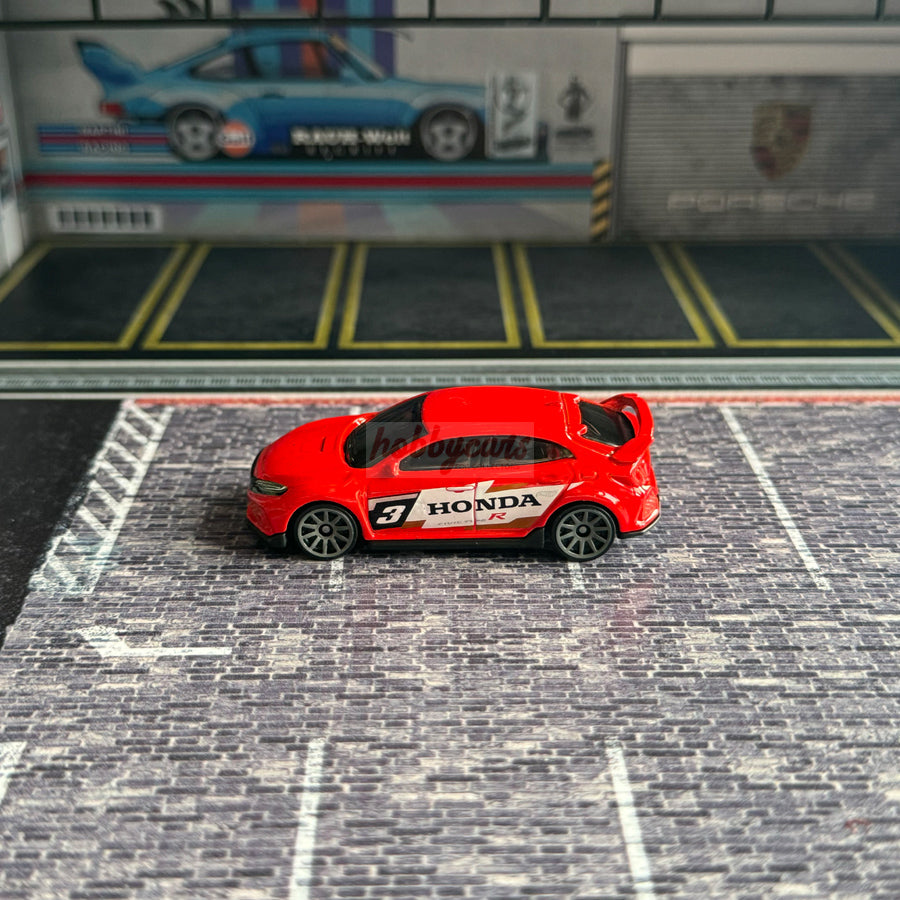 Hot Wheels Loose 2018 Honda Civic Type R (Red)