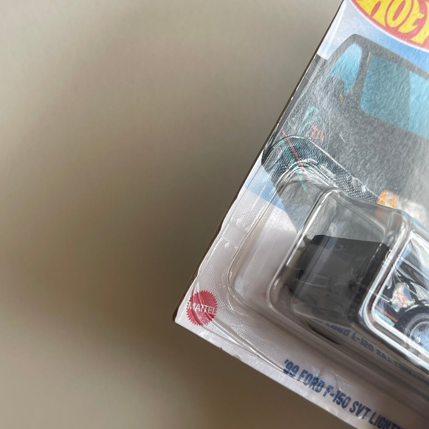 Hot Wheels '99 Ford F-150 SVT Lightning (Black) Short Card (Damaged) HW Hot Trucks 94/250