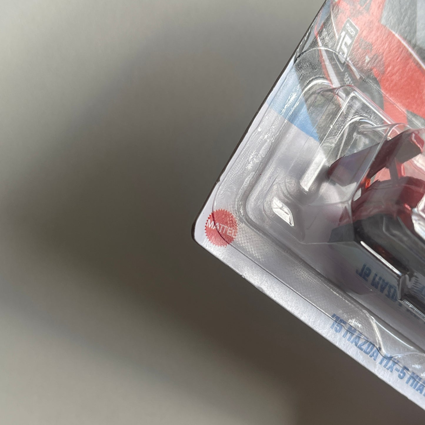 Hot Wheels '15 Mazda MX-5 Miata (Red/Orange) Short Card (Damaged) Kompact Kings 80/250