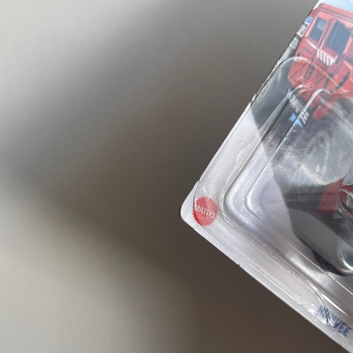 Hot Wheels HumVee (Red) Short Card (Damaged) HW Dirt 55/250