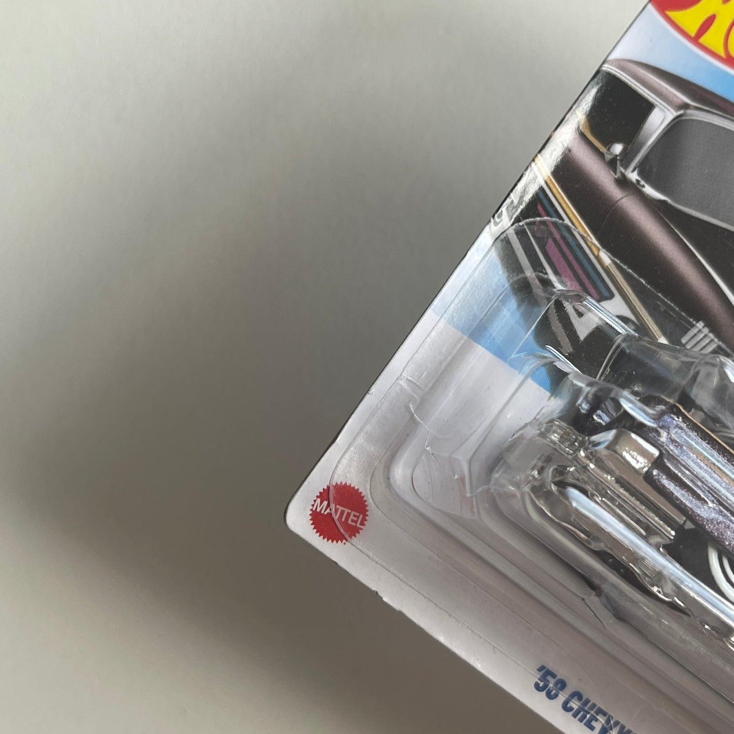 Hot Wheels '58 Chevy Impala (Black) Short Card (Damaged) Rod Squad 111/250