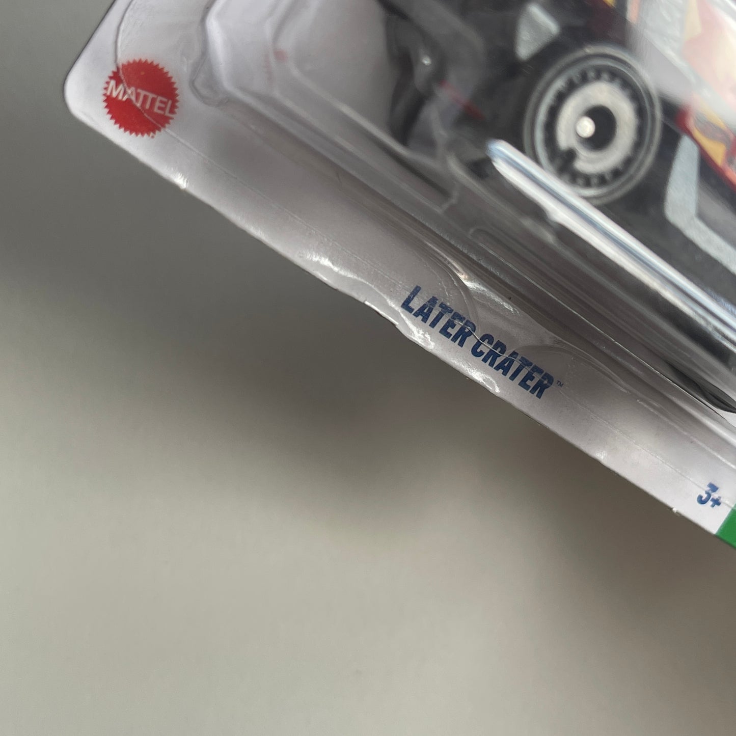 Hot Wheels Netflix Later Crater (Red) Short Card (Damaged) HW Reverse Rake 112/250