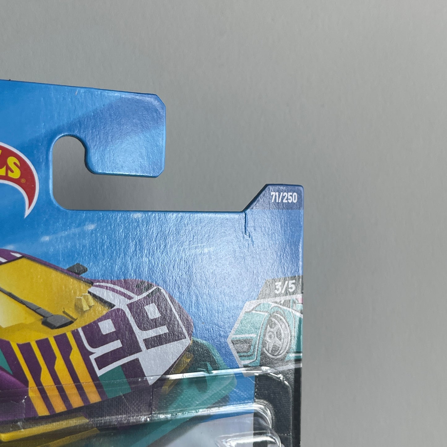 Hot Wheels Netflix Punk Rod (Green/Purple) Short Card (Damaged) HW Modified 71/250