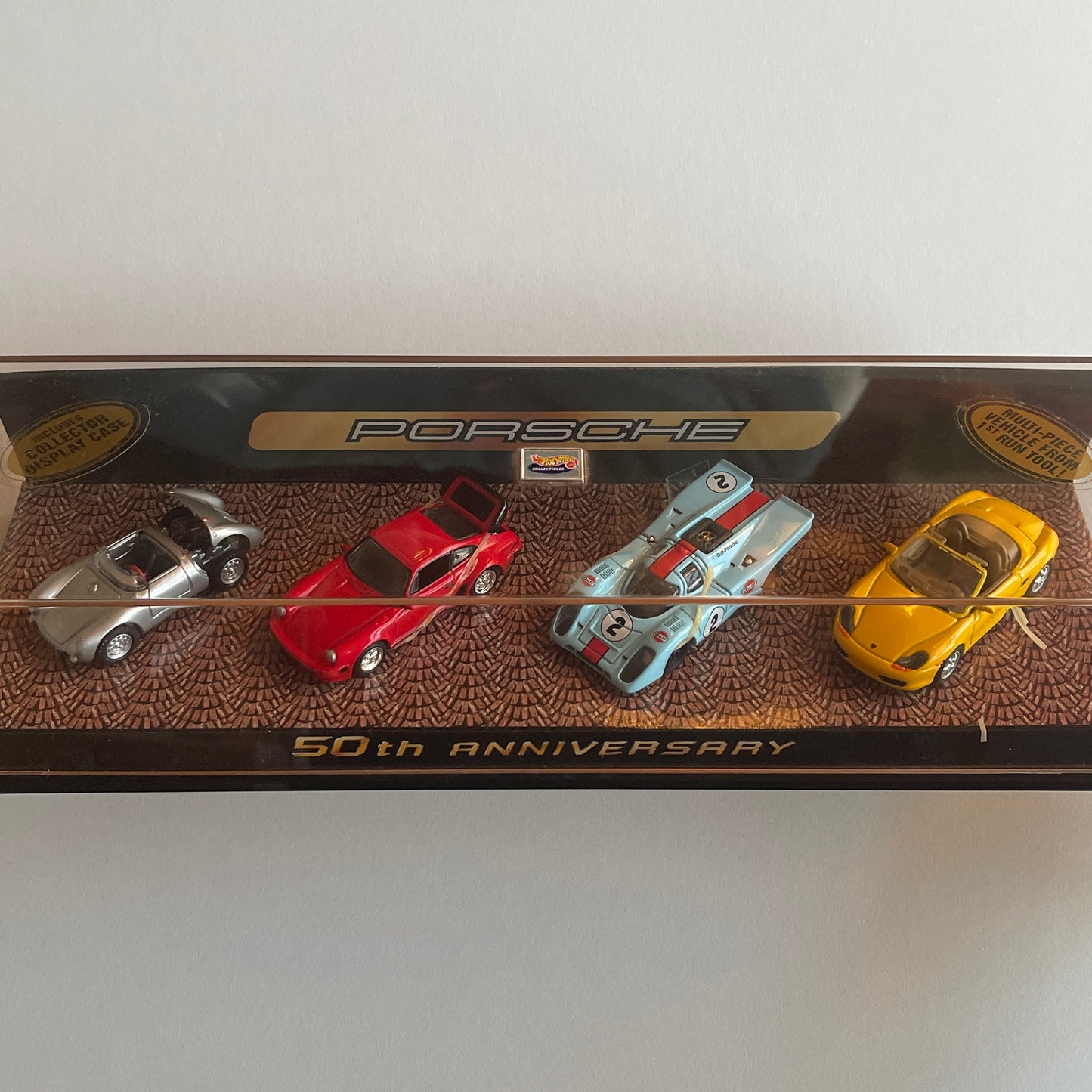 Hot Wheels 1998 Porsche 50th Anniversary Limited Edition Diorama Collector Set