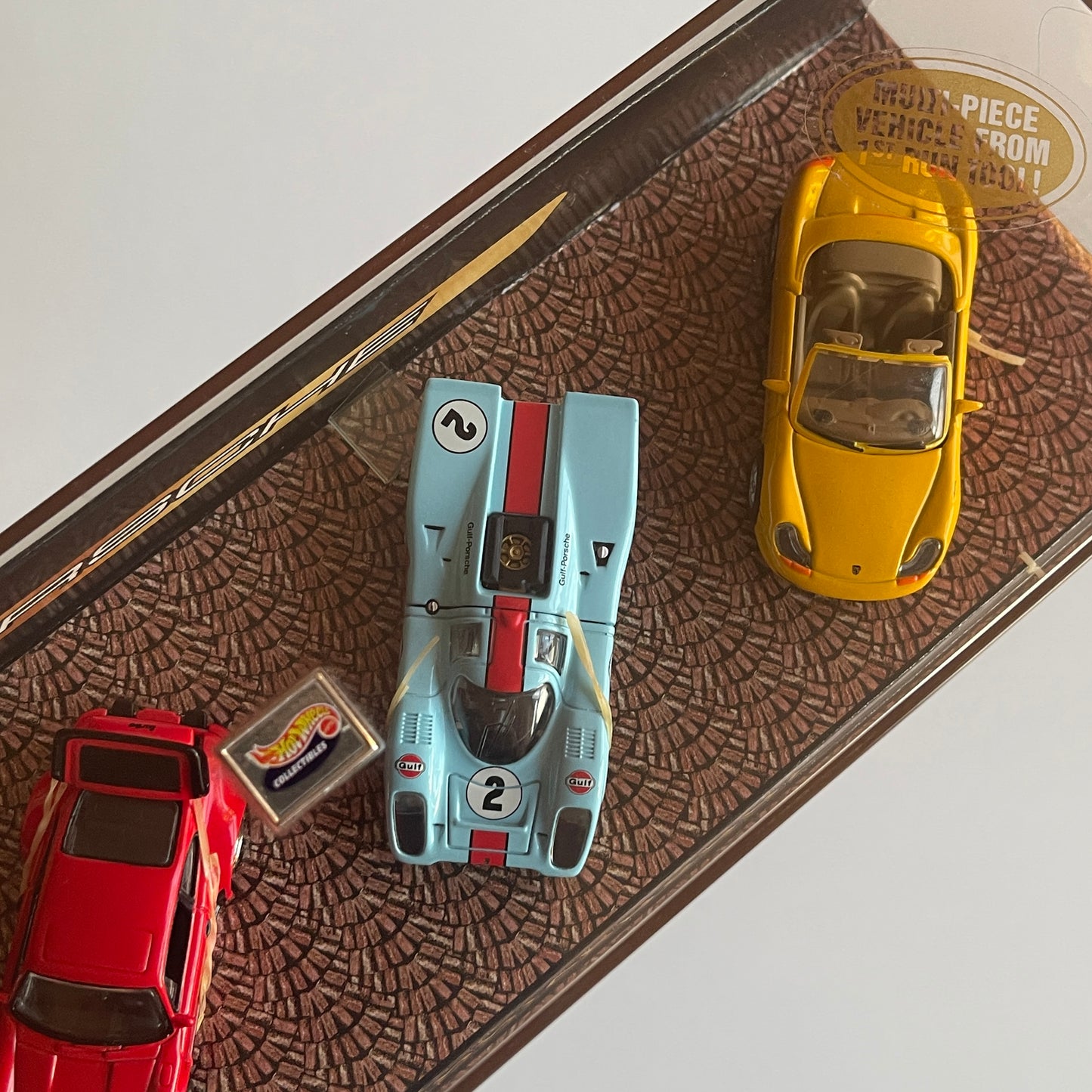Hot Wheels 1998 Porsche 50th Anniversary Limited Edition Diorama Collector Set