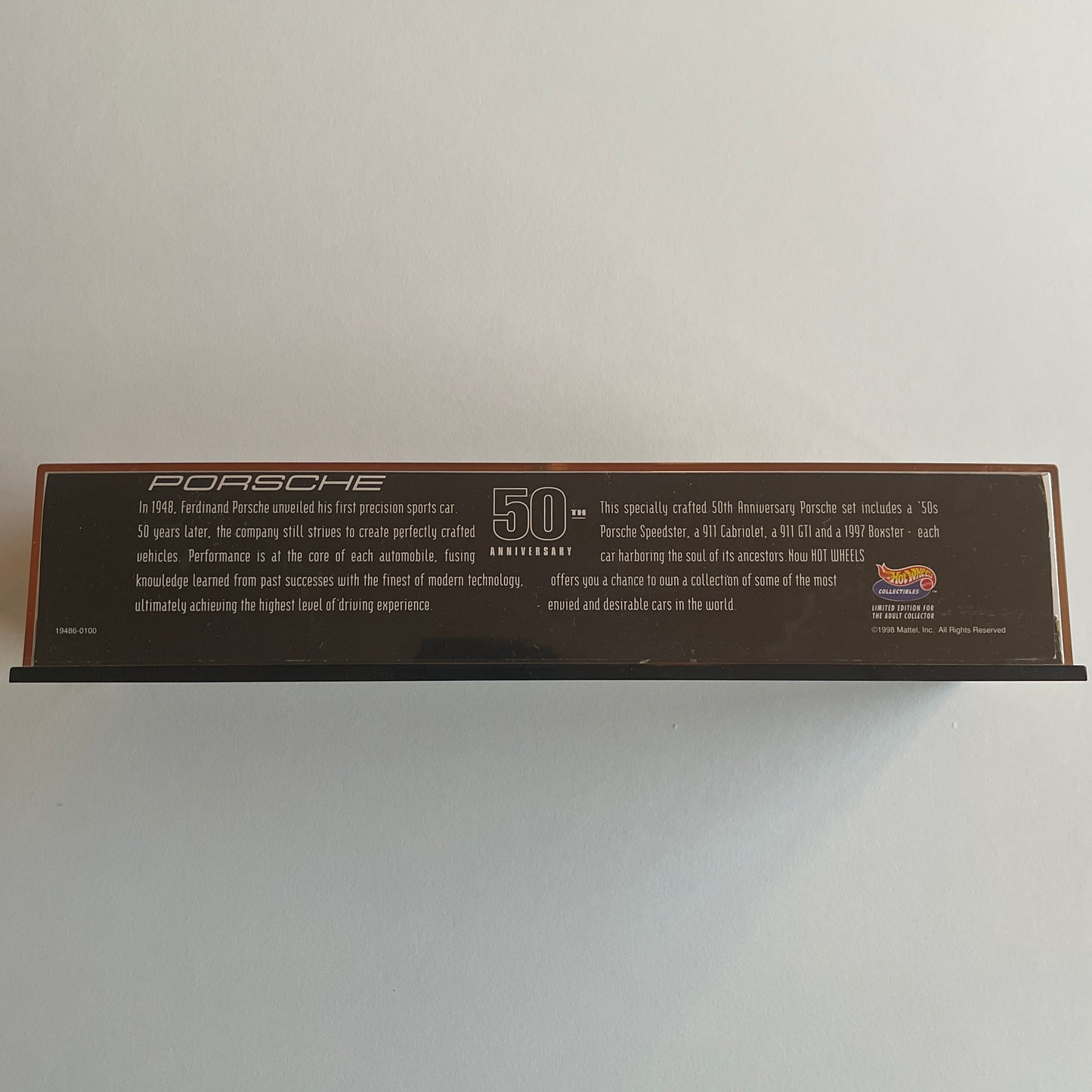 Hot Wheels 1998 Porsche 50th Anniversary Limited Edition Diorama Collector Set