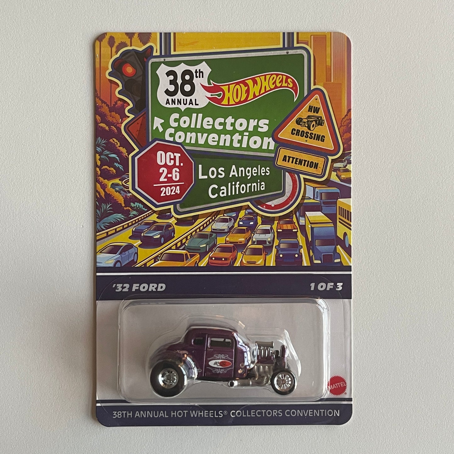 Hot Wheels Collectors 2024 '32 Ford 38th Annual Collectors Convention Los Angeles