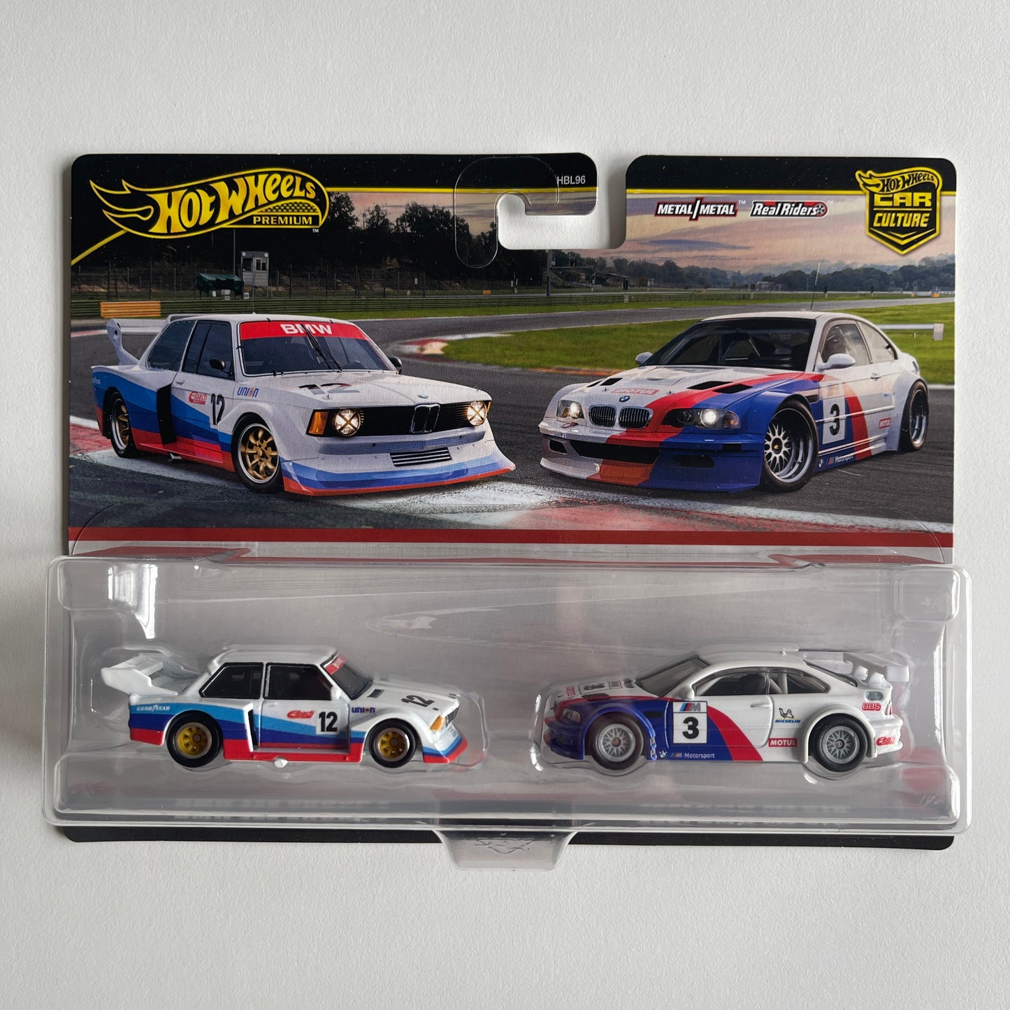 Hot Wheels 2 Twin Pack 'BMW 320 Group 5 - 2001 BMW M3 GTR