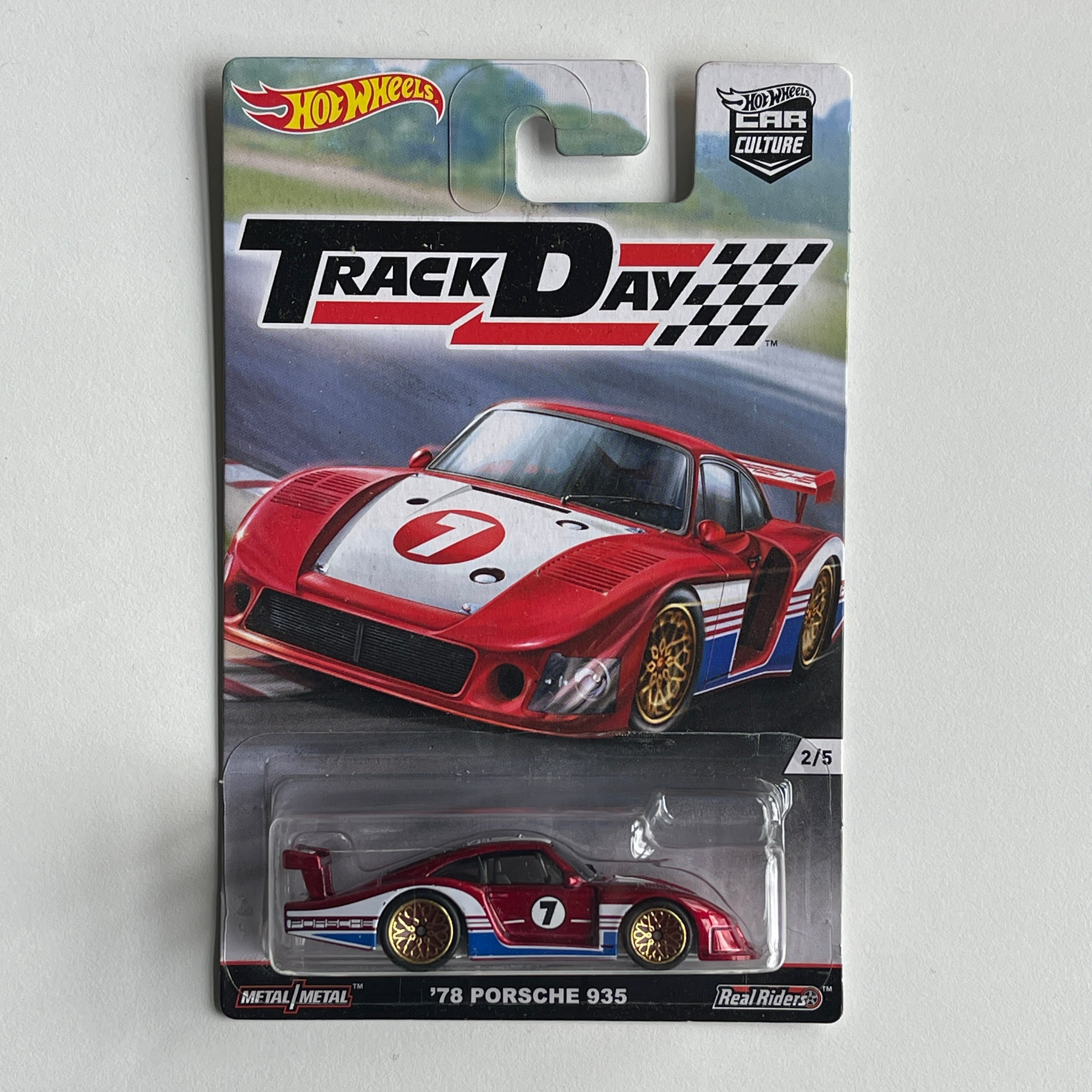 Hot Wheels Race Day Porsche 935 #75 – Modello Chase 0/5 – 1:64, Nero, 2023 - 3