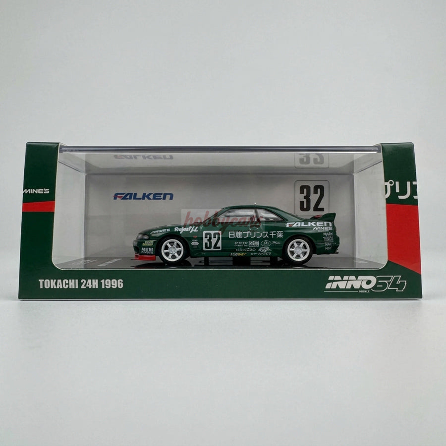 Inno64 Nissan Skyline GT-R (R33) #32 "Prince Chiba Falken" N1 Super Endurance Series Tokachi 24H 1996