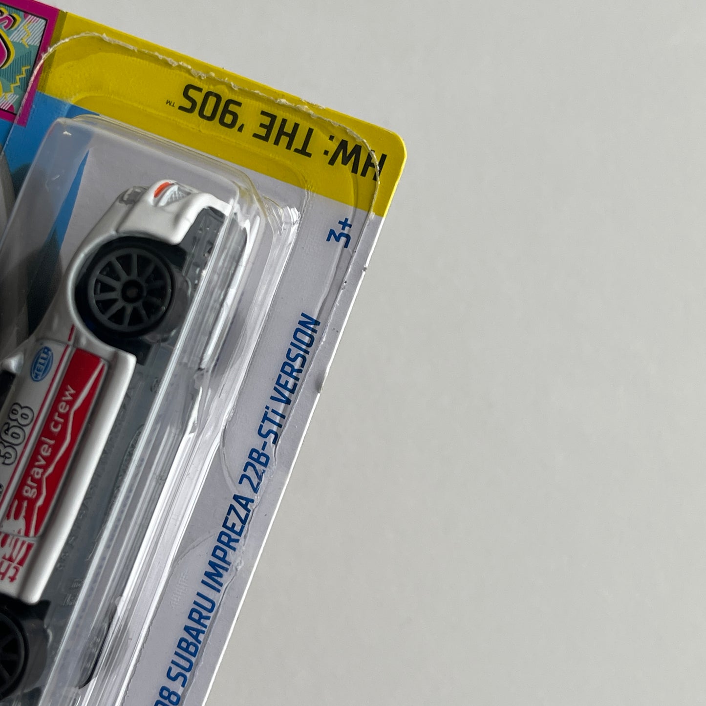 Hot Wheels '98 Subaru Impreza 22B STi-Version (White) Short Card (Damaged) HW: The '90s 244/250