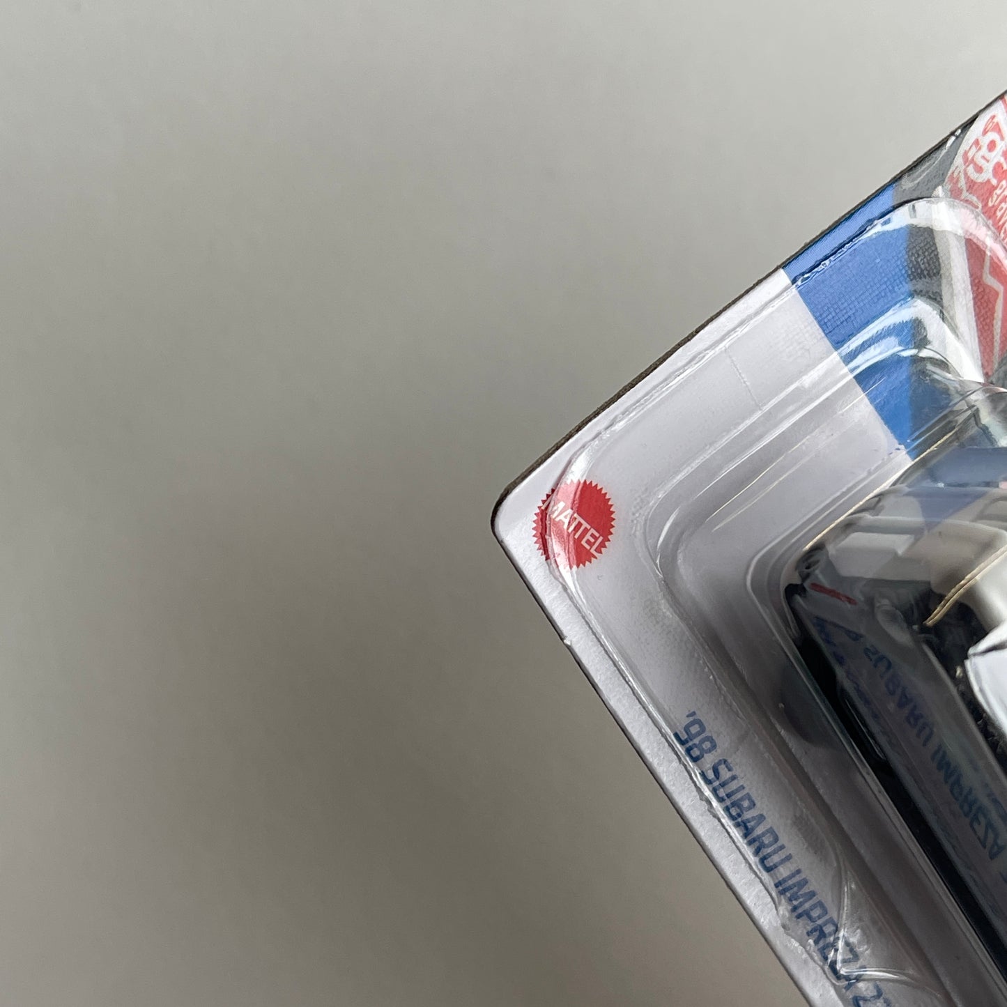 Hot Wheels '98 Subaru Impreza 22B STi-Version (White) Short Card (Damaged) HW: The '90s 244/250