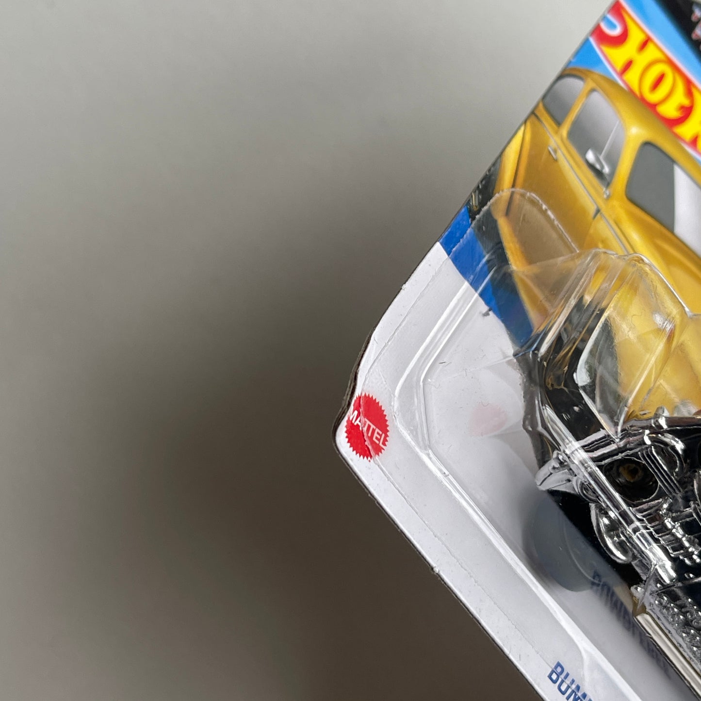 Hot Wheels Transformers Bumblebee (Gold) Short Card (Damaged) HW Screen Time 186/250