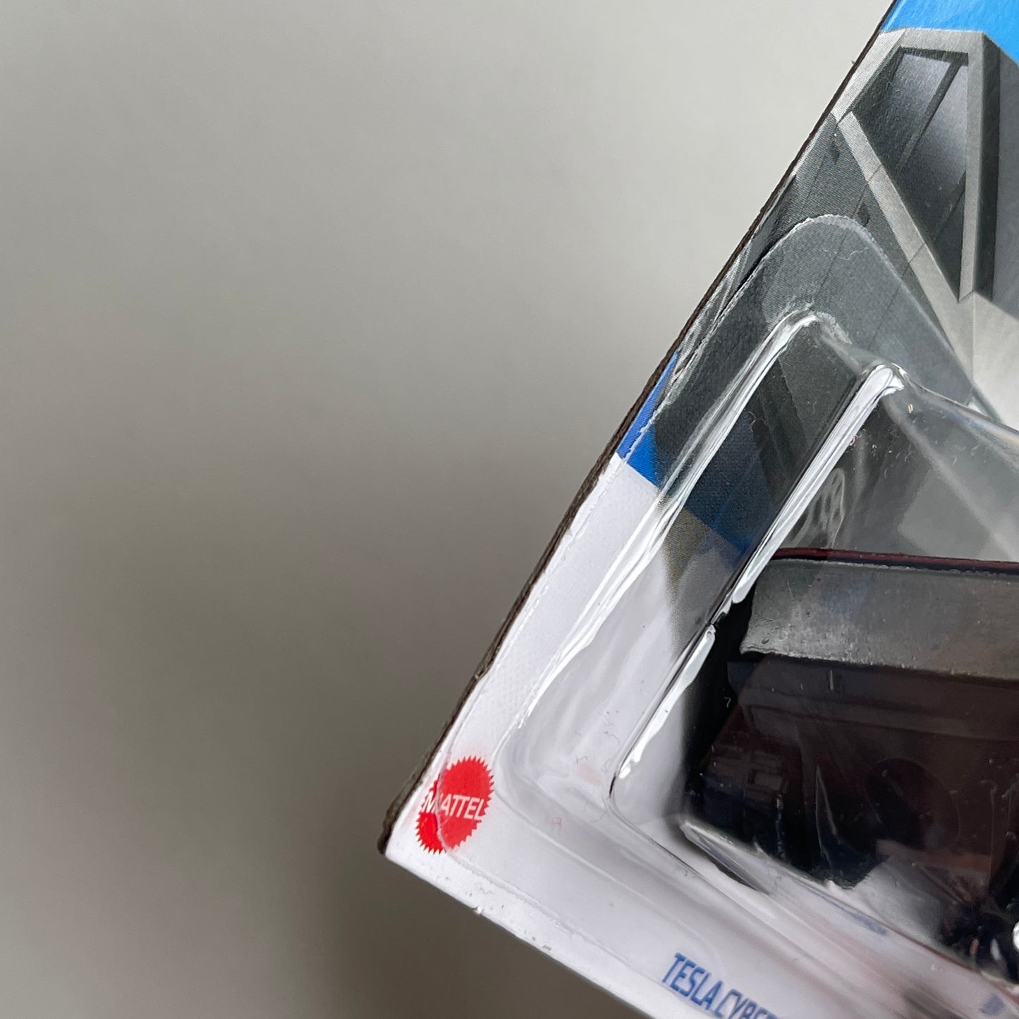 Hot Wheels Tesla Cybertruck (Silver) Short Card (Damaged) HW Rolling Metal 246/250