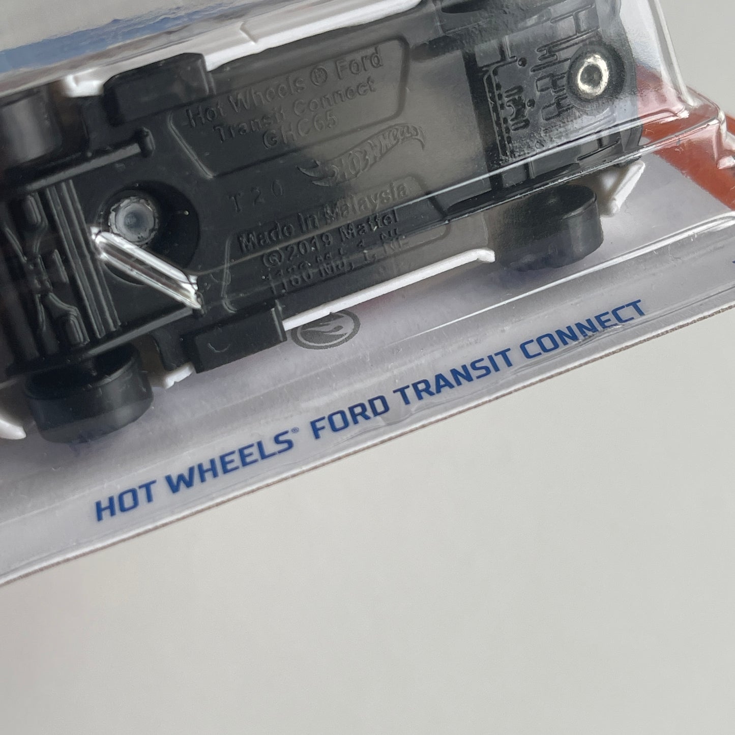 Hot Wheels Ford Transit Connect (White) Short Card HW Vans 216/250 Treasure Hunt