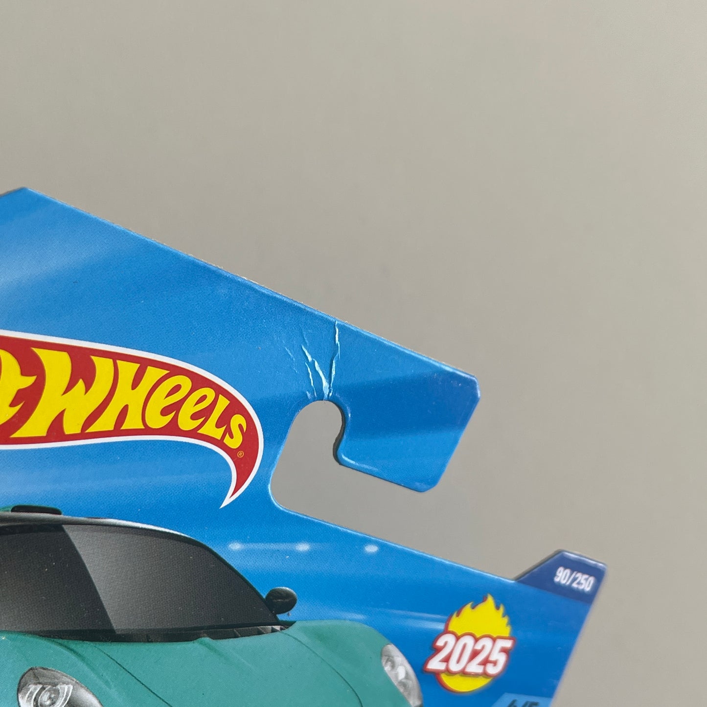 Hot Wheels Gordon Murray Automotive T.33 (Turquoise) Short Card (Damaged) Factory Fresh 90/250