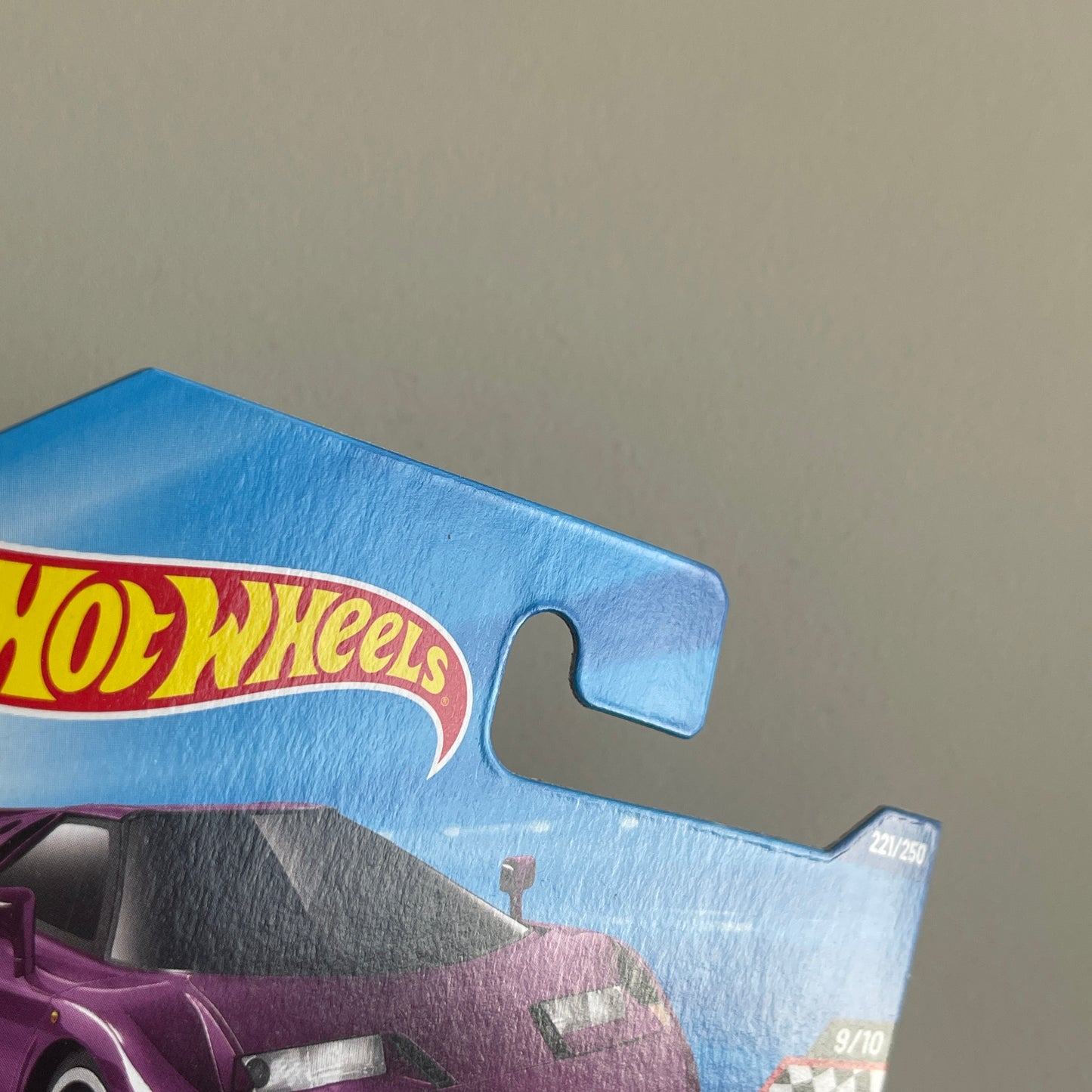 Hot Wheels '94 Bugatti EB110 SS (Purple) Short Card (Damaged) HW Race Day 221/250