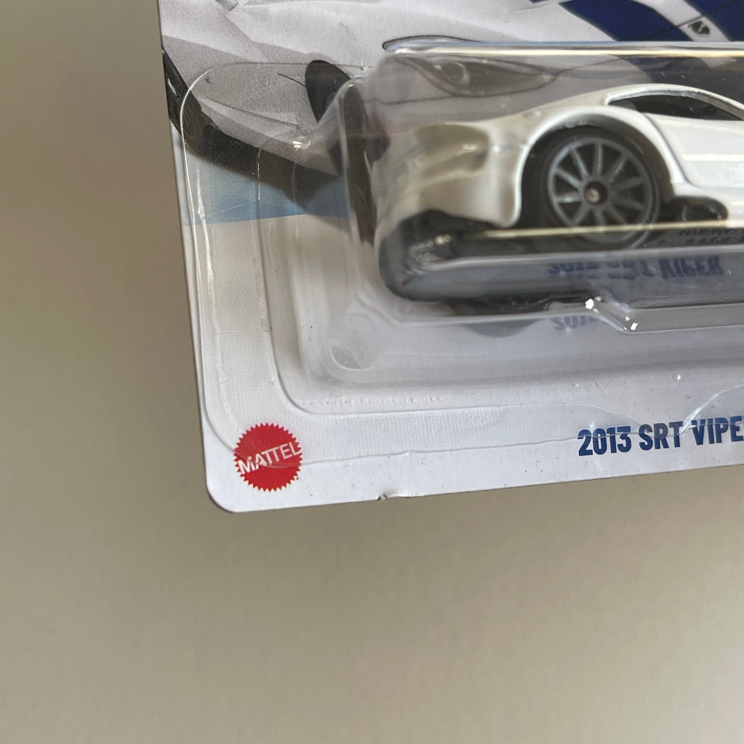 Hot Wheels 2013 SRT Viper (White) Short Card Then And Now 214/250