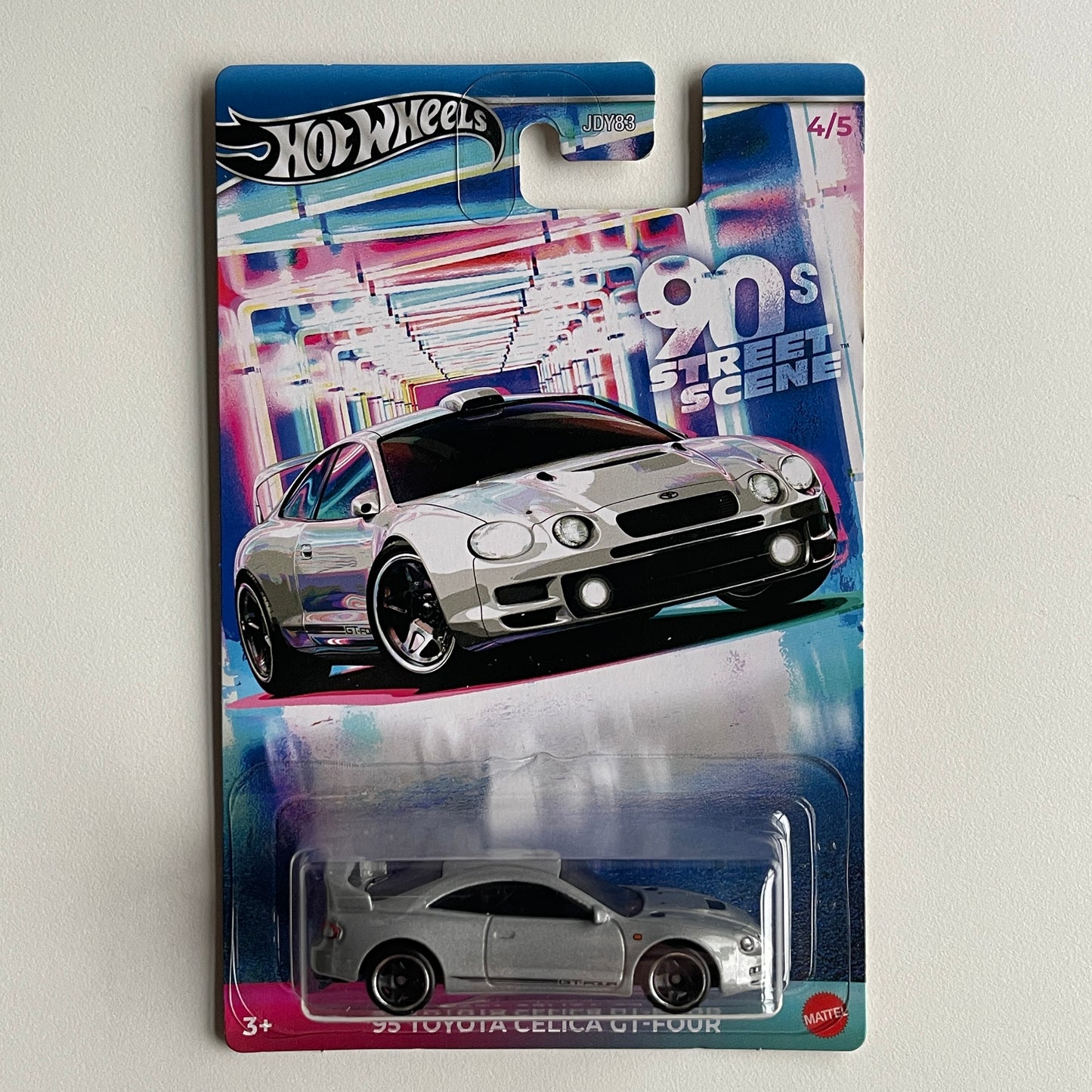 Hot Wheels 90's Street Scene '95 Toyota Celica GT-Four 4/5