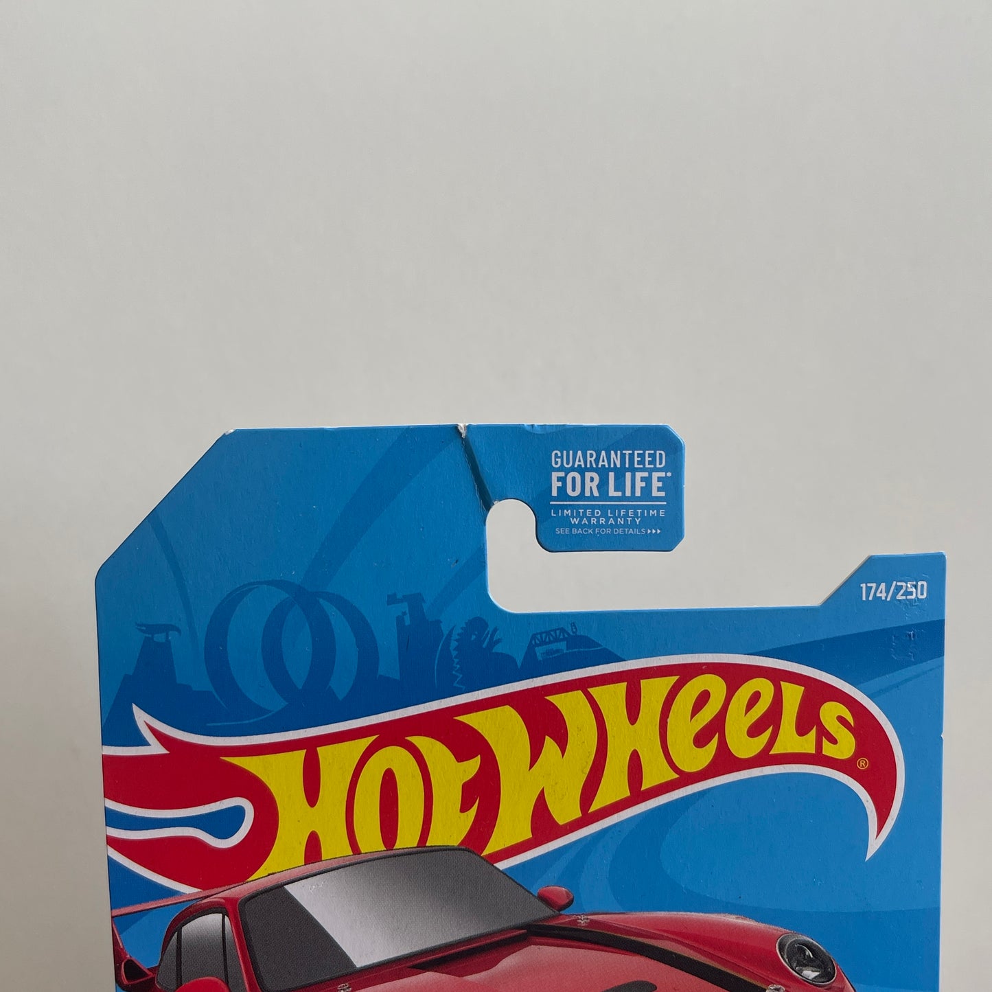 Hot Wheels Porsche 993 GT2 (Red) Long Card (Damaged) HW Exotics 174/250