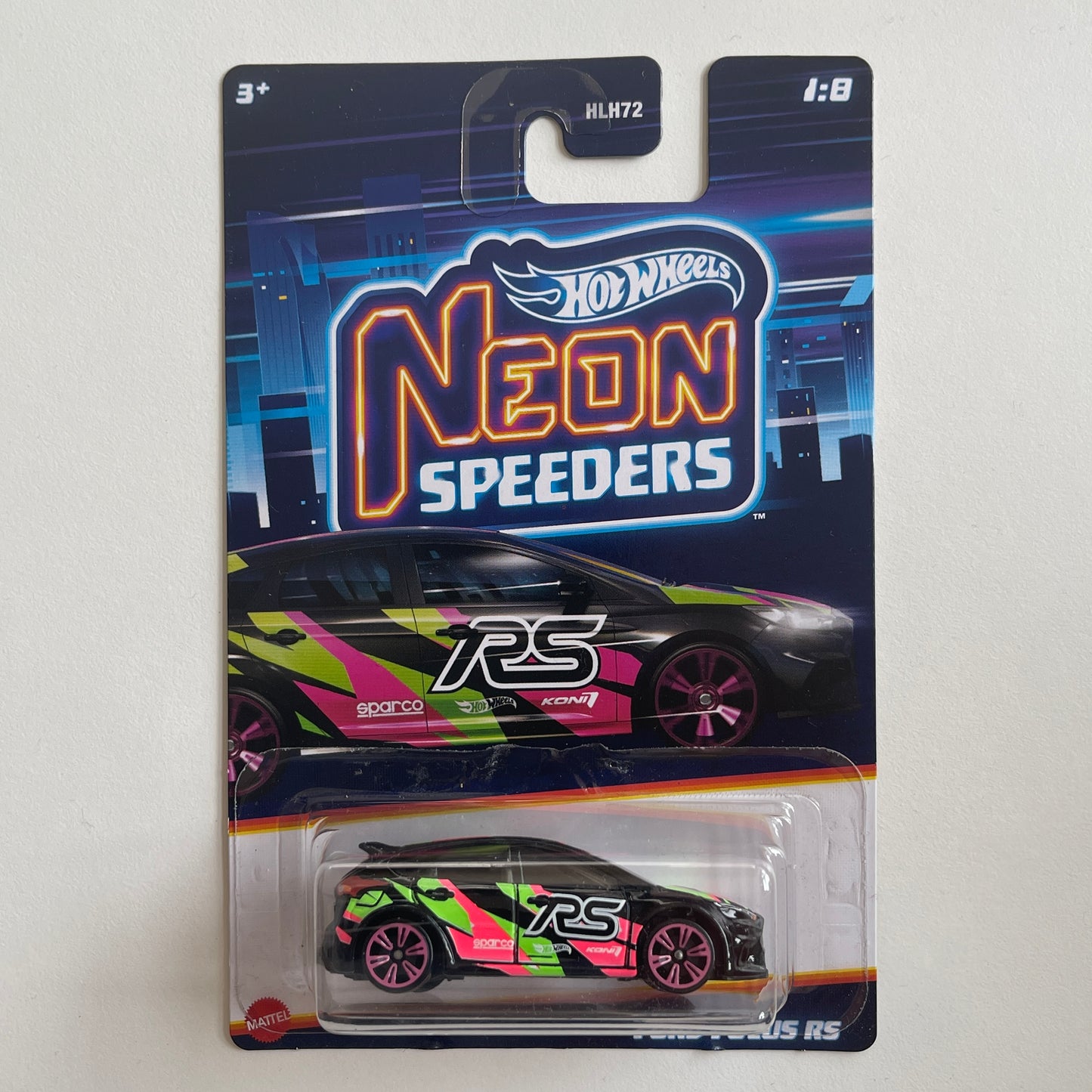 Hot Wheels Neon Speeders Ford Focus RS