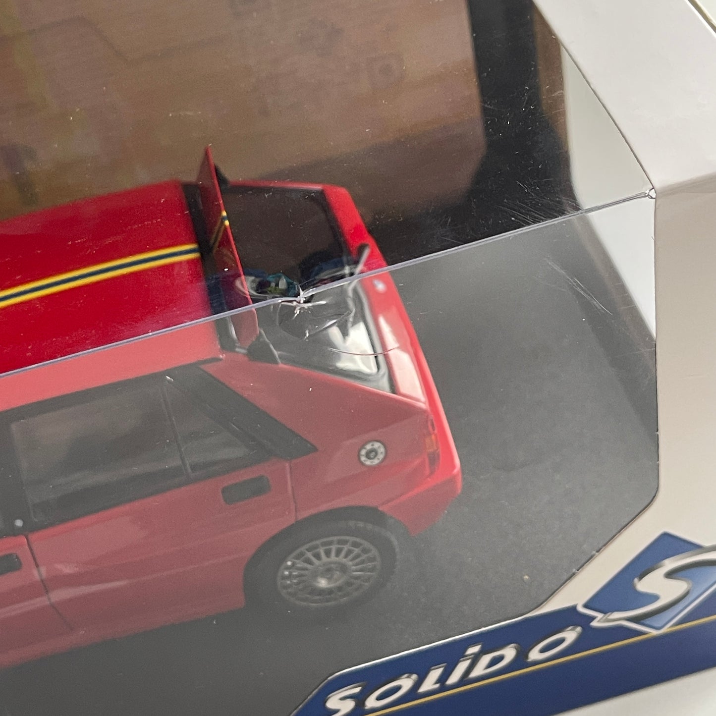 Solido Model 1:18 Lancia Delta HF Integrale Edizione Finale 1995 (Damaged)