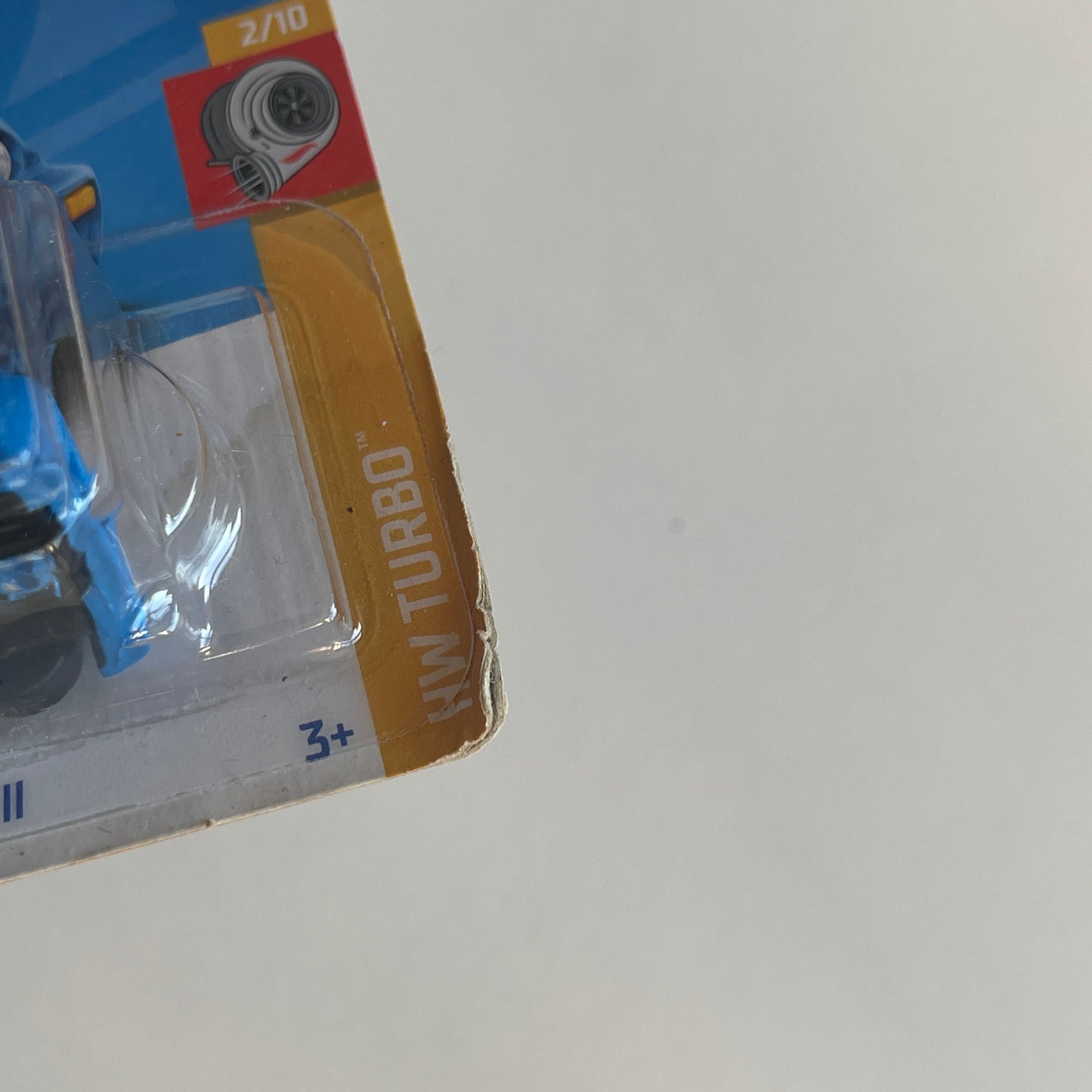 Hot Wheels '85 Honda City Turbo II (Blue) Short Card (Damaged) HW Turbo 13/250