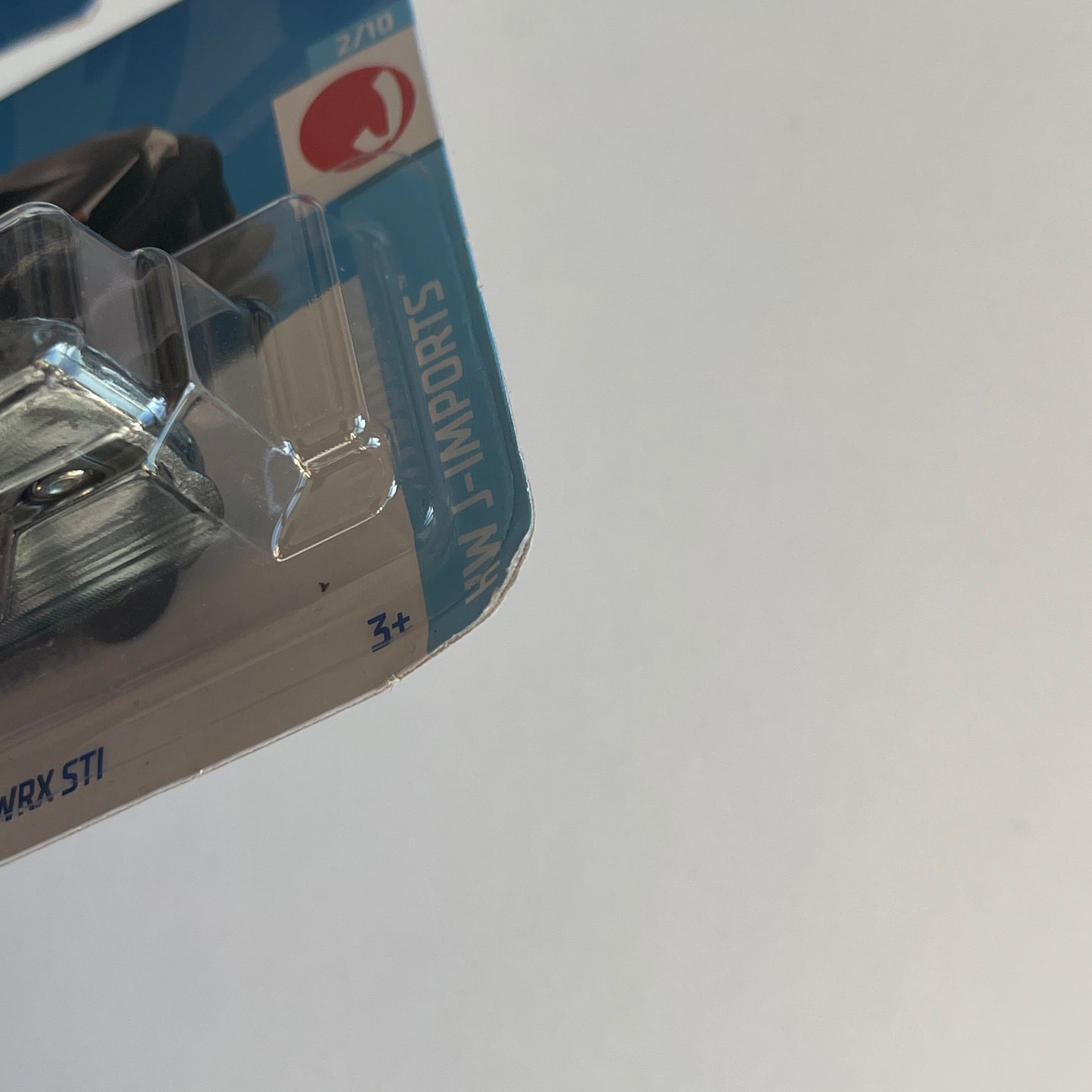 Hot Wheels Subaru WRX STI (Grey) Short Card (Damaged) HW J-Imports 21/250