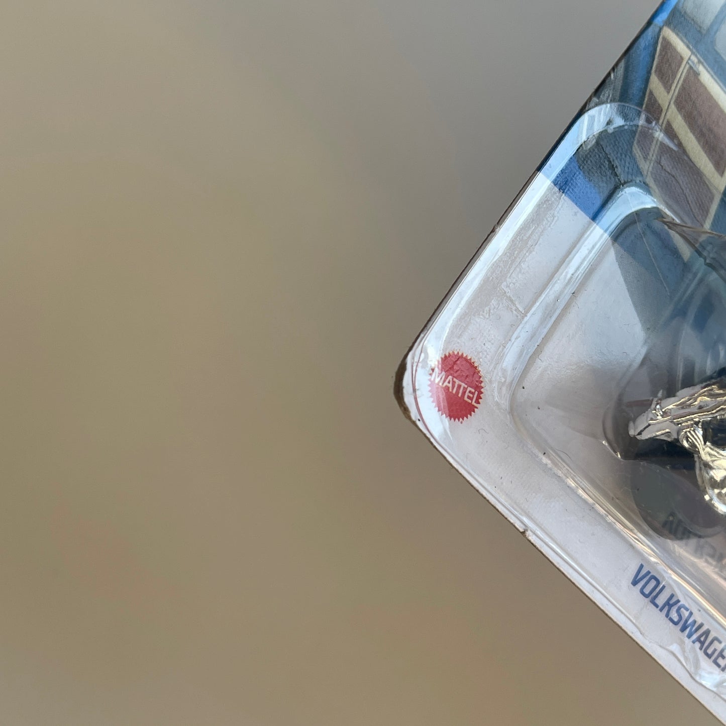 Hot Wheels Volkswagen Beetle (Blue) Short Card (Damaged) Copact Kings 42/250